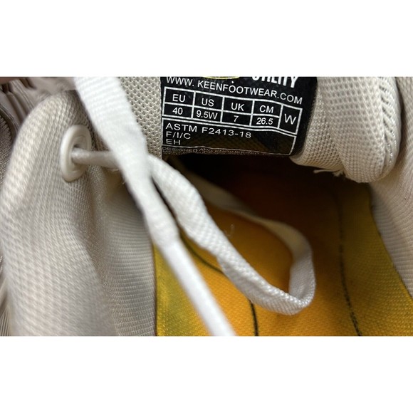 Keen Utility Shoes Women's Size 9.5w‎ ASTM F2413-18 Work Hiking Steel Toe Shoes - Picture 16 of 16